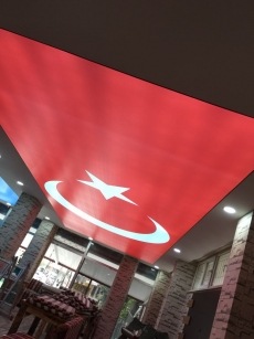 T�rk Bayrakl� Gergi Tavan